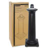 Rubbermaid Commercial, GroundsKeeper® Tuscan, 1 gal, Resin, Black, Round, Smoking Receptacle