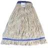 Hillyard, High Performance, Extra Large, Looped-End, 1.25" Headband, Blend, Natural, Wet Mop