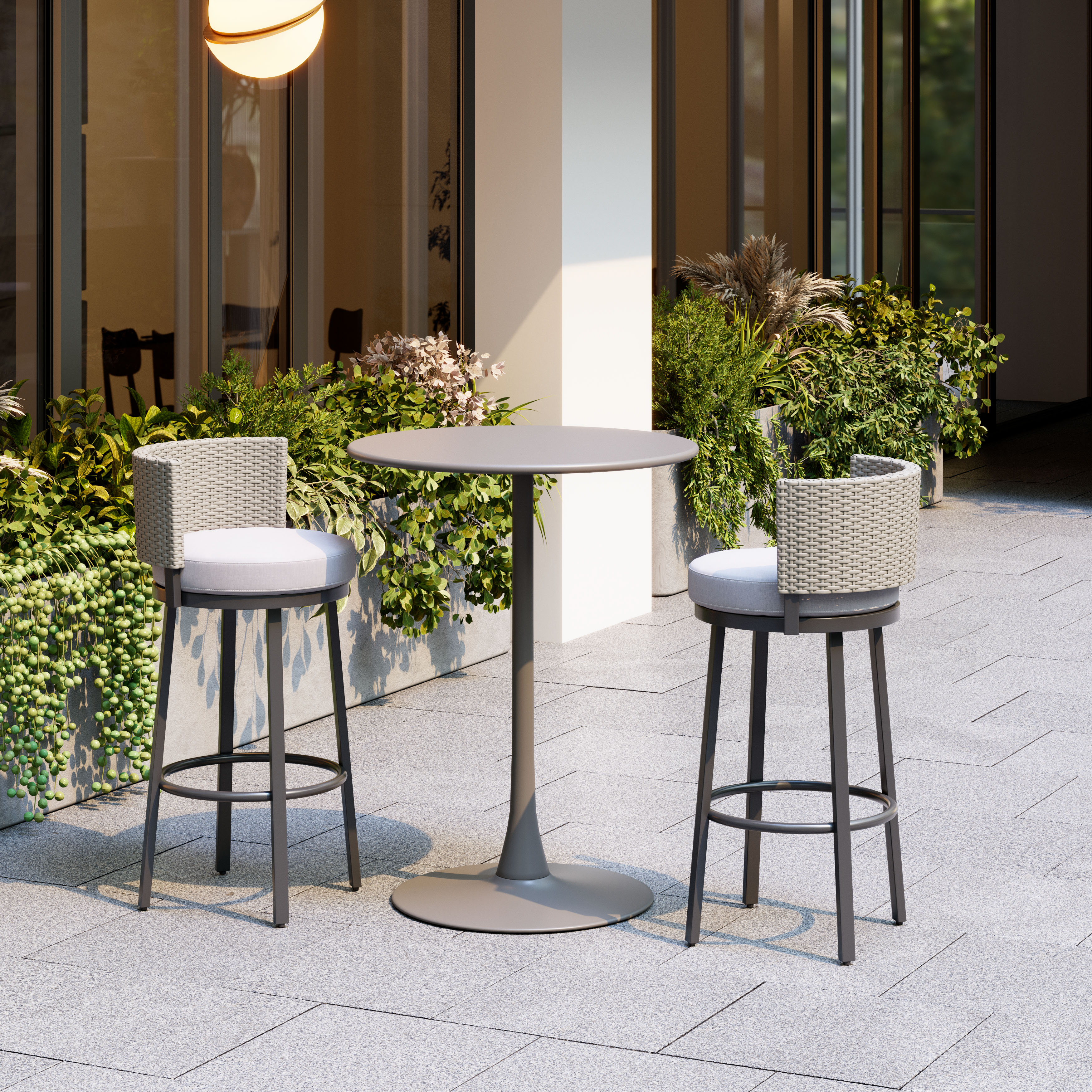 Midnight Wave Barstool White product image