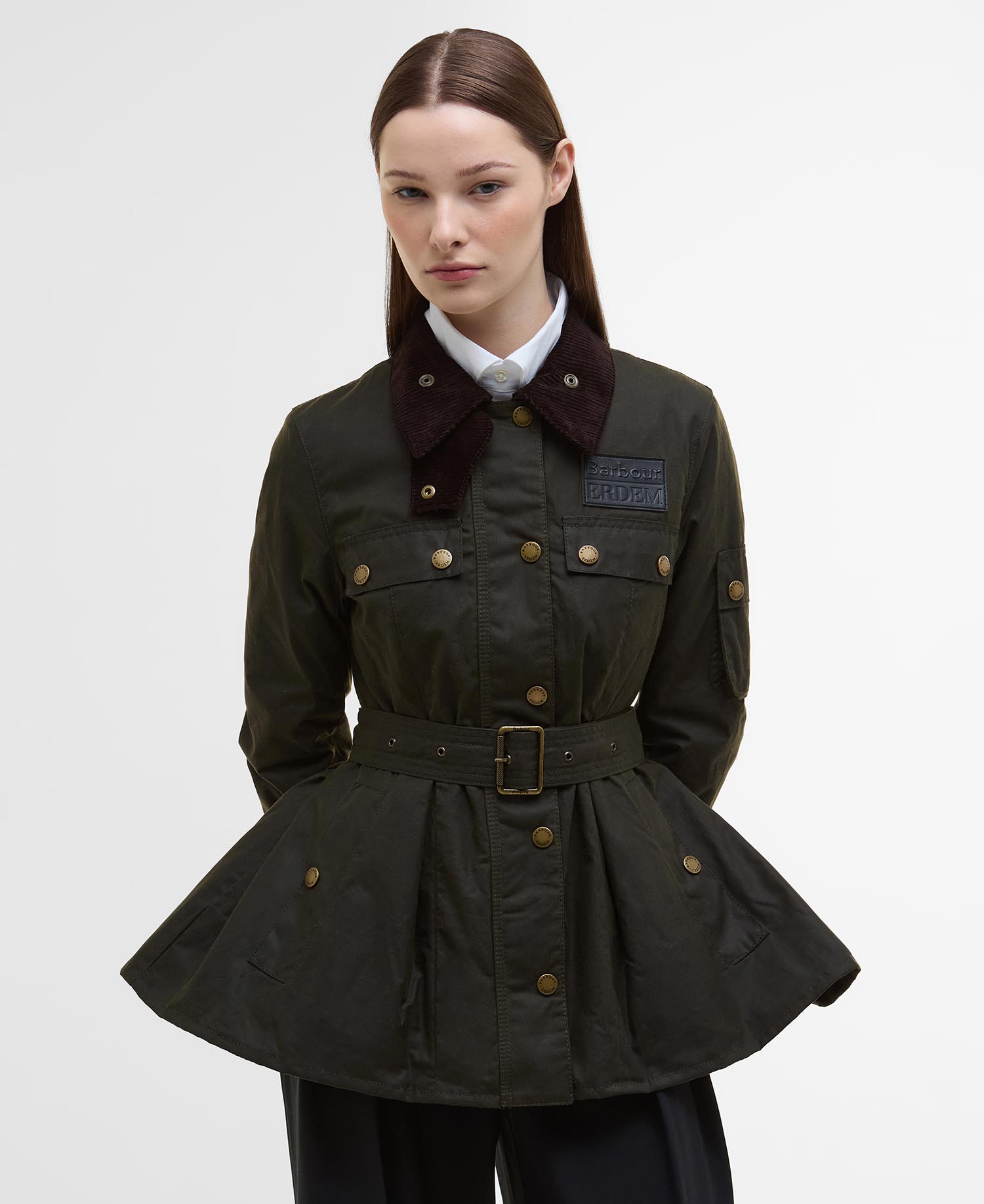 Barbour x ERDEM Constance Waxed Jacket image number 0