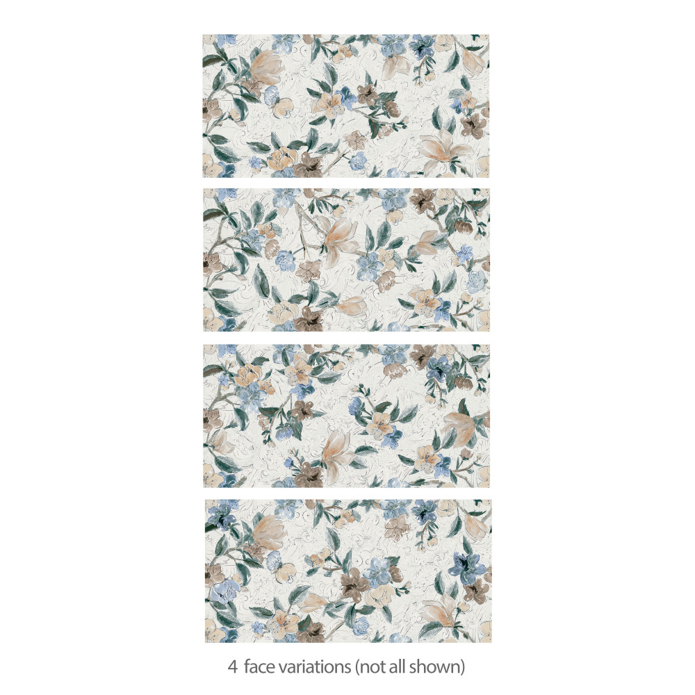 Parete Setoso White 23-1/2 in. x 47 in. Porcelain Floor and Wall Tile