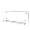 Impact, Safety Zone®, Wire Holder for Disposable Glove Boxes, 3 Boxes, White