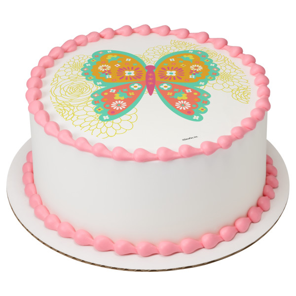 Butterfly PhotoCake® Edible Image®