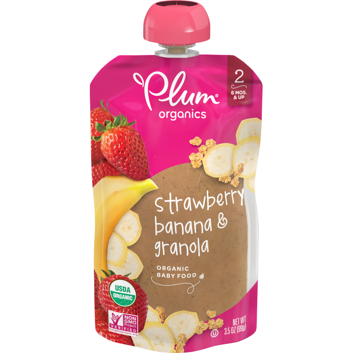 Strawberry, Banana & Granola 3.5oz