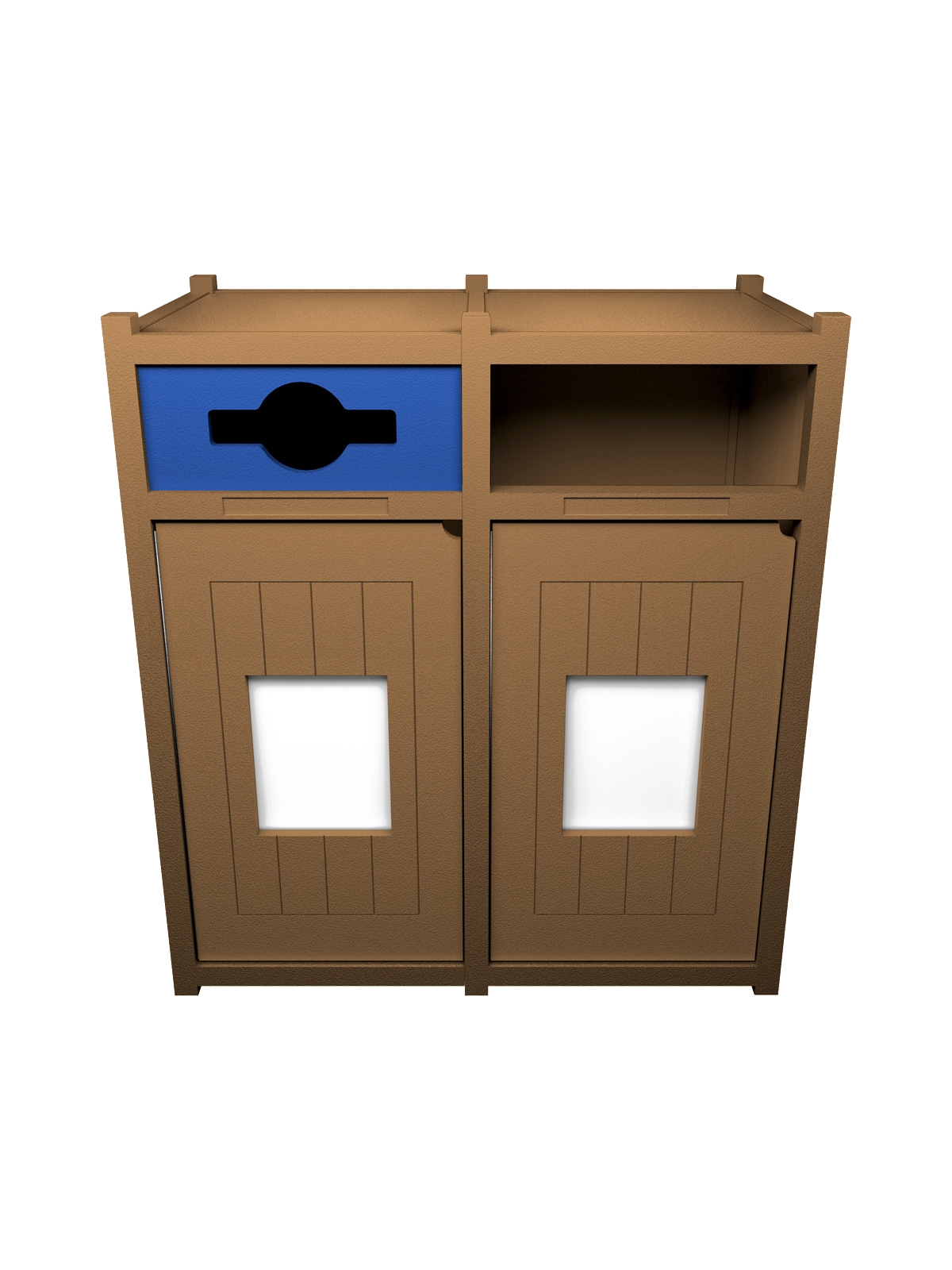 VISION – Double – Unit – Mixed-Full – Cedar-Blue