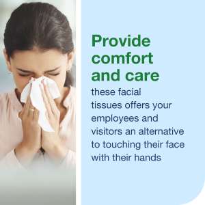 Tork, Advanced Soft, Facial Tissue, 2 ply, White