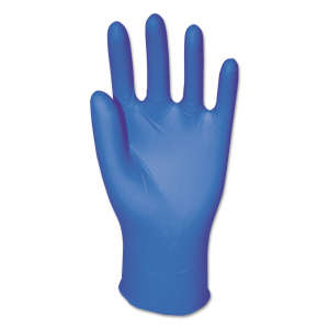 Boardwalk, General Purpose Gloves, Nitrile, 5.0 mil, Powder Free, L, Blue