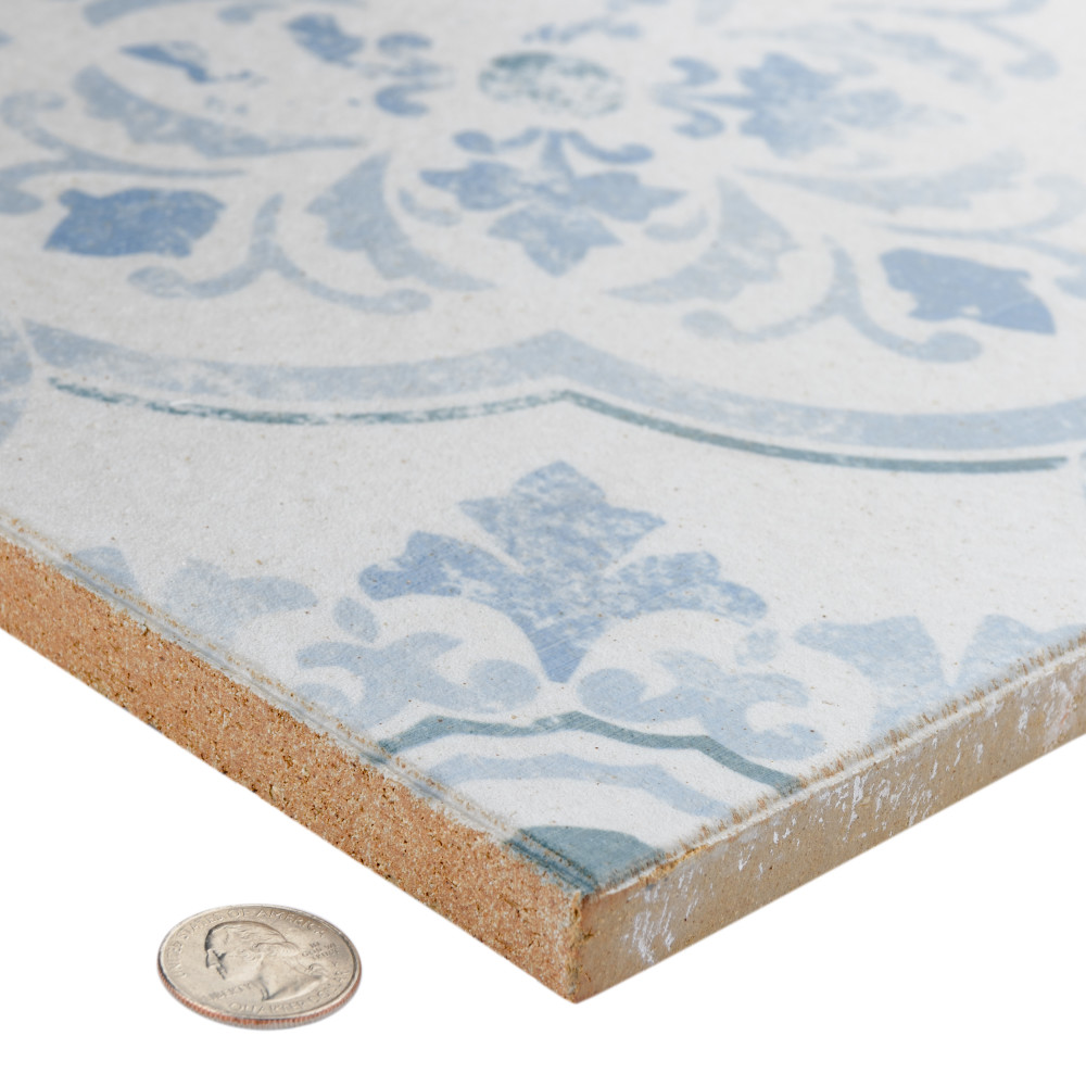 Klinker Alcazar Celosia 12-3/4 in. x 12-3/4 in. Ceramic Floor and Wall Tile