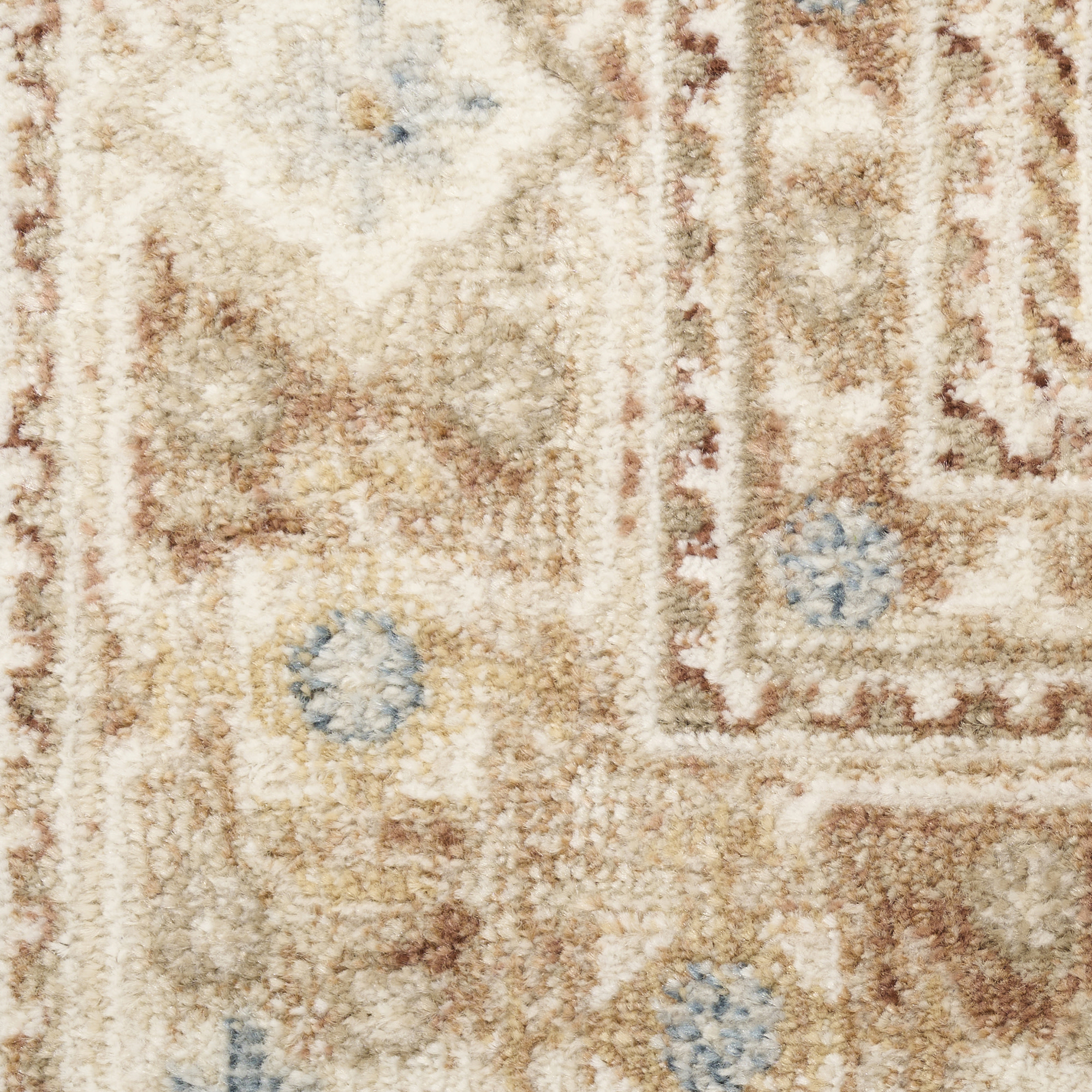 Nourison Pardis 5'3" x 7' Rust Vintage Indoor Rug
