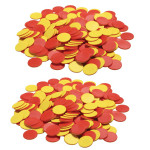 Didax&reg; Two Color Counters, 200 Pieces Per Pack, 2 Packs DD-2503-2
