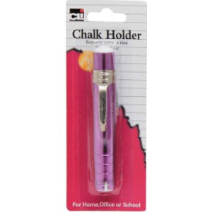 Chalk Holder, Aluminum, Assorted Colors