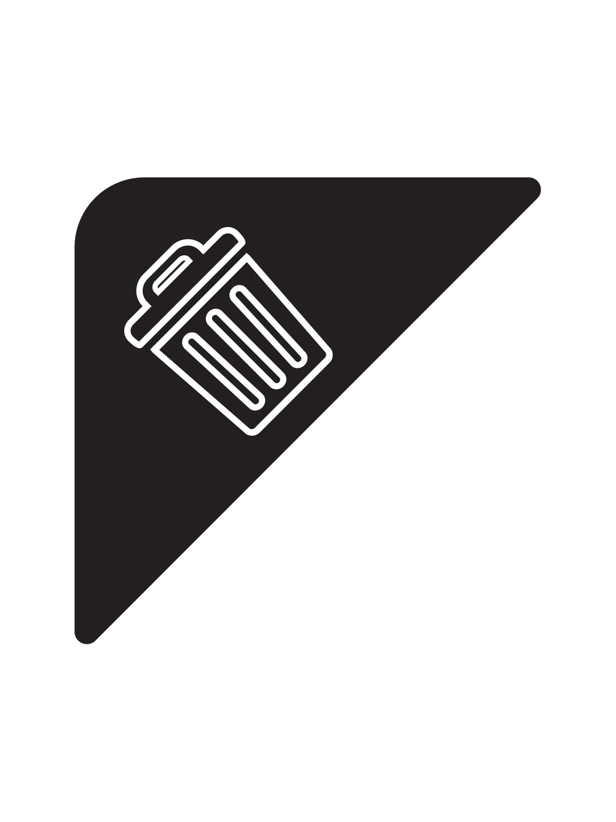 RISE – Label – Waste – Black