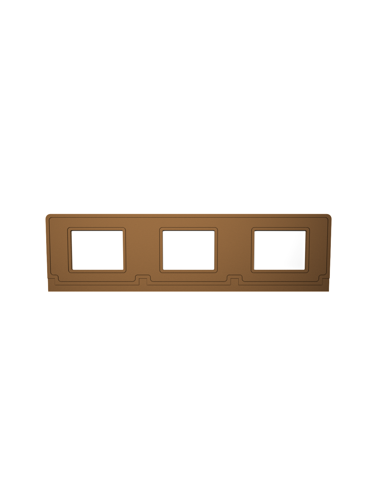 VISION – Triple – Sign Frame – Cedar