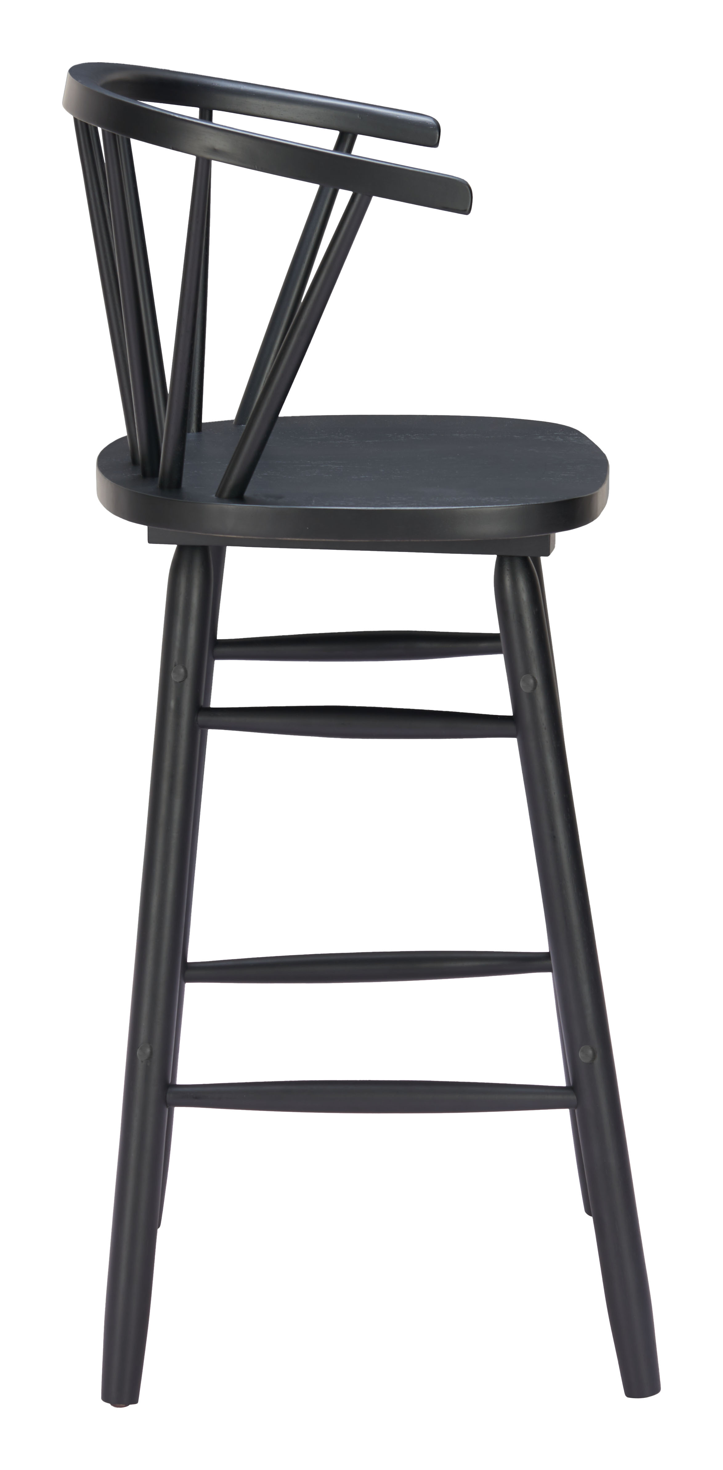 Stenger Barstool (Set of 2) Black product image