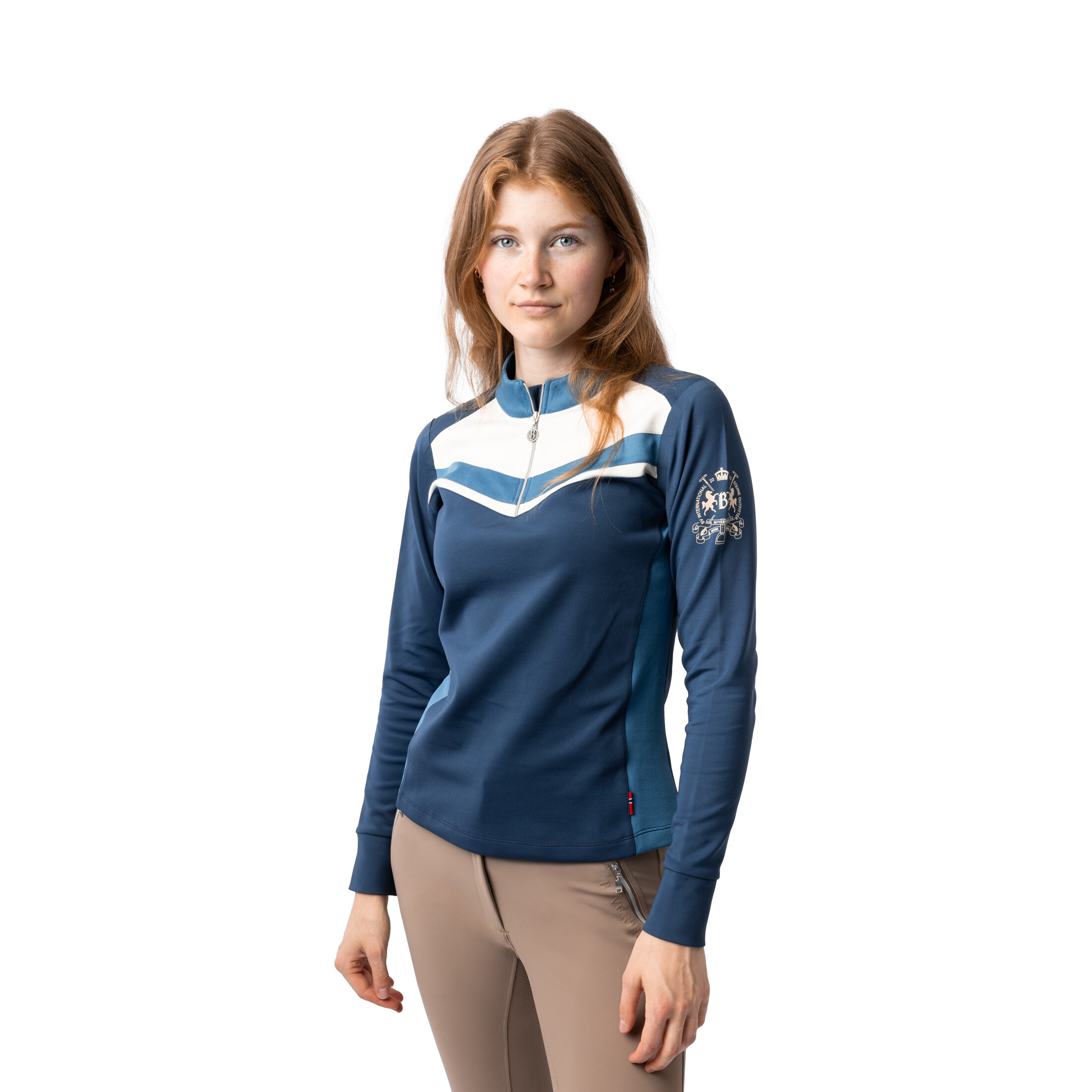 B Vertigo Ayra Womens Long Sleeve Winter Training Shirt
