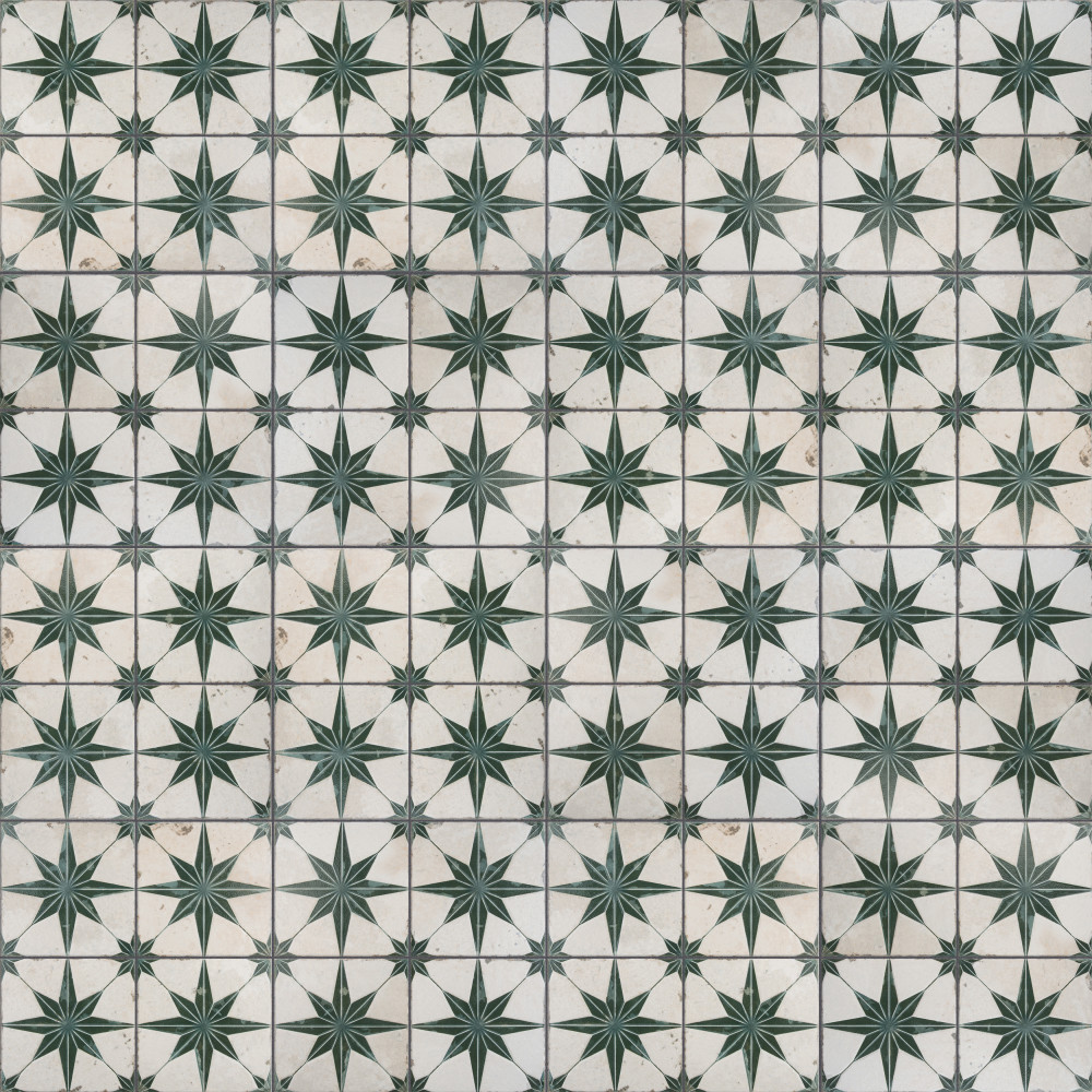 Kings Star Luxe Sage 17.63x17.63 Square Ceramic Floor and Wall Digital Pattern