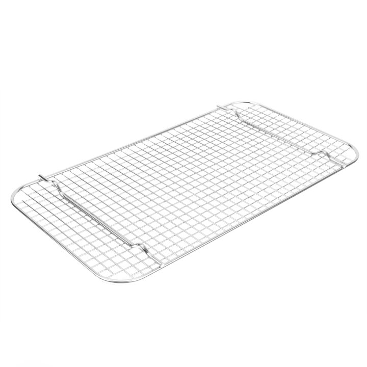 Full-size Super Pan V® stainless steel wire cooling grate