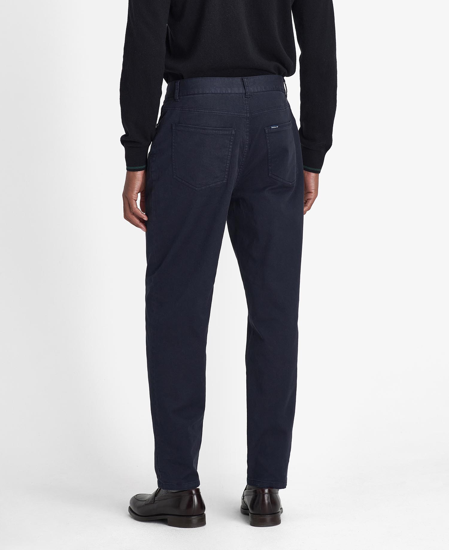 Washed Stretch Regular Trousers image number 2