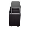 46-inch 120-volt three-well 2-Series deluxe hot-food station with granite-style base, open storage compartment and cafeteria-style breath guard