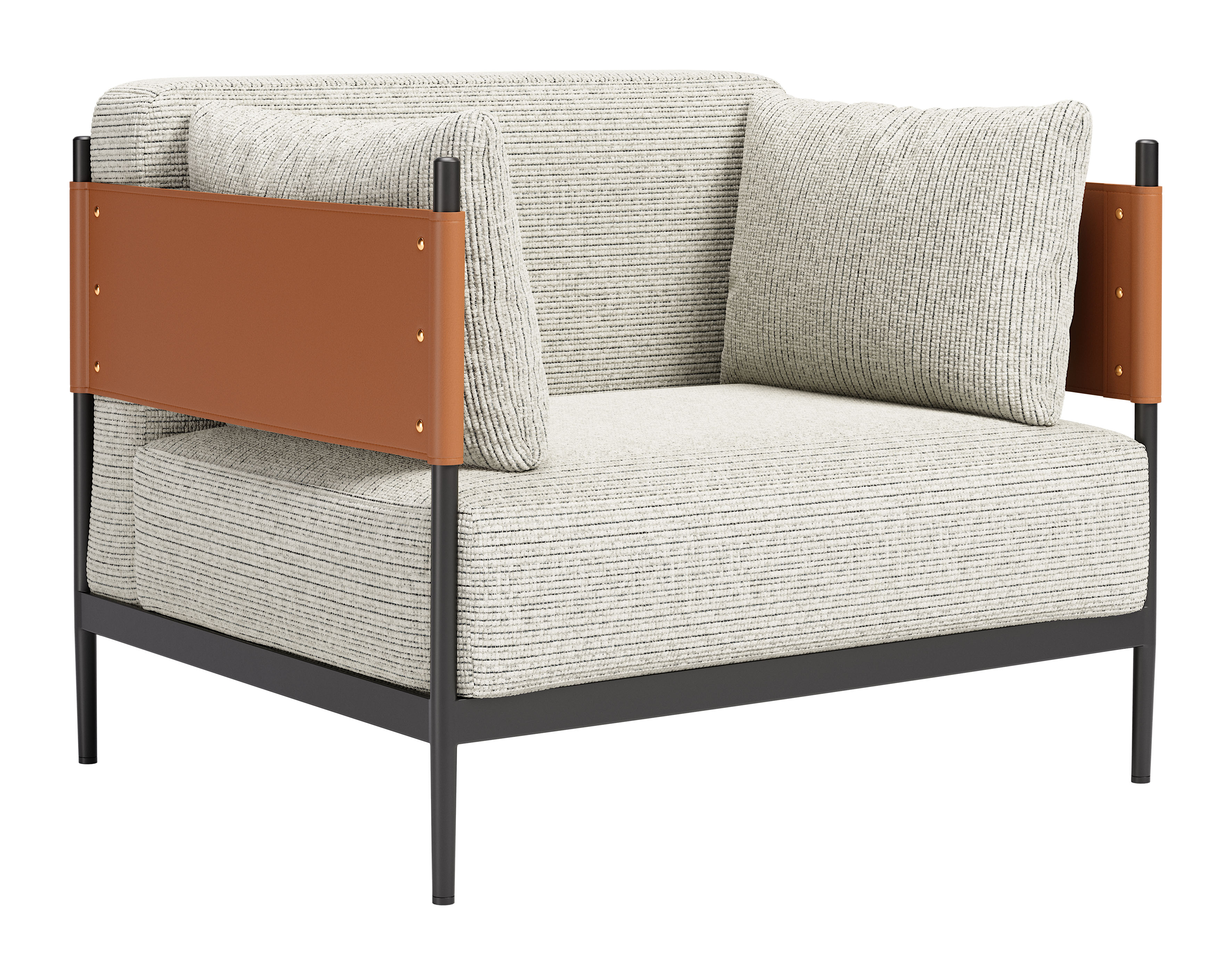 Stirbe Armchair Gray product image