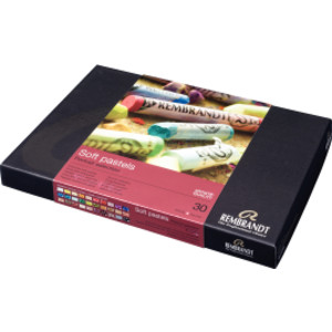 Soft Pastel Cardboard Box Set, Portrait Selection, 30 Full Sticks