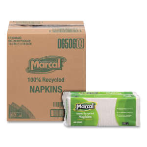 MPM6506, Marcal, Facial Tissue, 1 ply, White