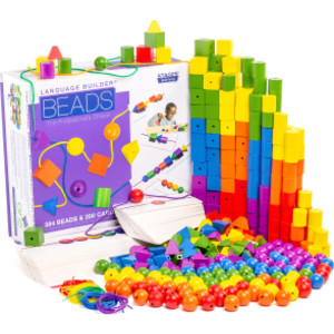 Language Builder&reg; Stringing Beads, Classroom Set of 384