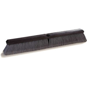 Carlisle, Flo-Pac®, 18in, Flagged Floor Sweep, Polypropylene Bristles, Gray