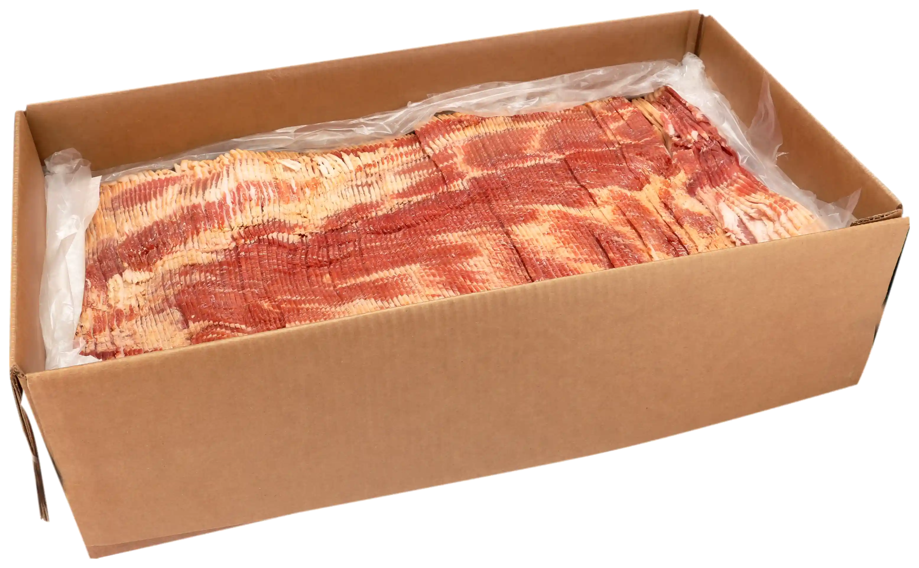 Wright® Brand Naturally Hickory Smoked Thick Sliced Bacon, Bulk, 15 Lbs, 10-14 Slices per Pound, Frozen_image_4