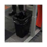 Boardwalk,  LLDPE Liner, 16 gal Capacity, 24 in Wide, 32 in High, 1 Mils Thick, Black