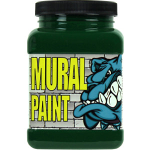 Mural Paint, Pint, Go (Green)