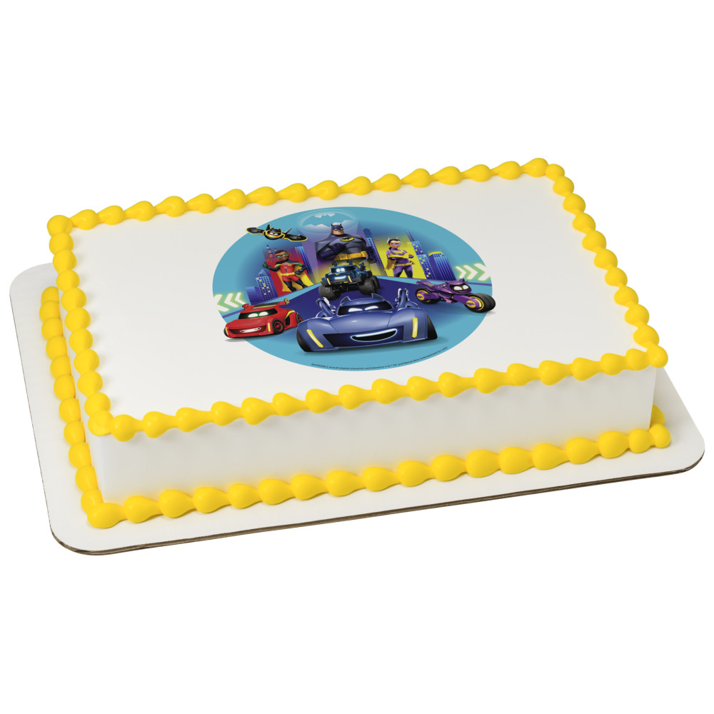 Order BATWHEELS Turbocharged Action Edible Image® by PhotoCake® Cake ...