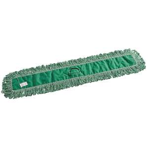 Rubbermaid Commercial, Microfiber Loop-End Pocket Dust Mop, 48"W, Green