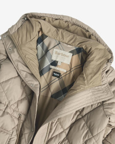 Romilly Quilted Jacket Light Trench/Sky Dress Tartan
