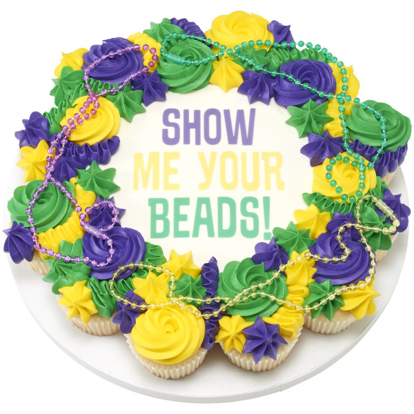 Mardi Gras Bead Necklace Layon