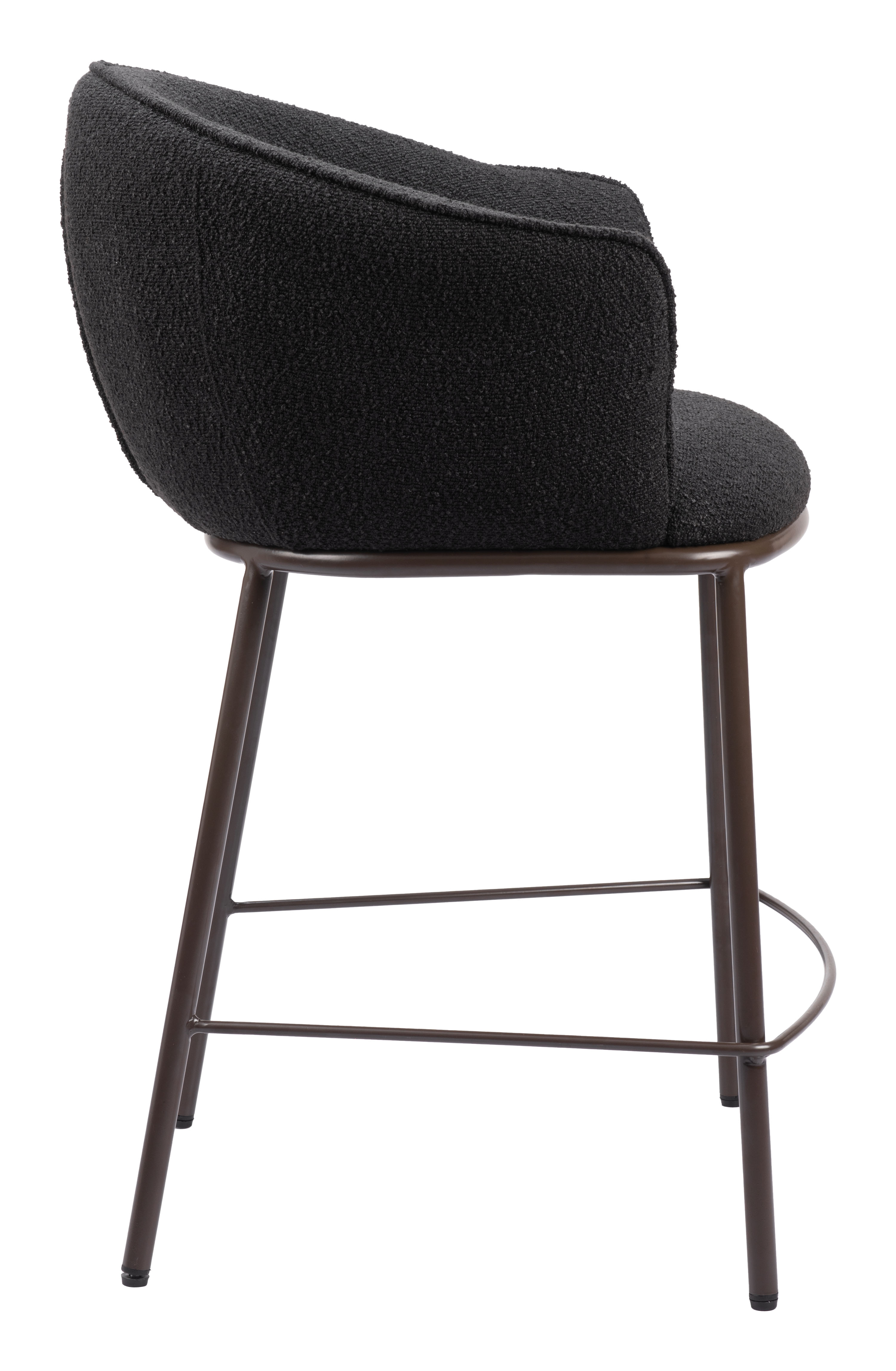 Essen Counter Stool Black & Bronze product image