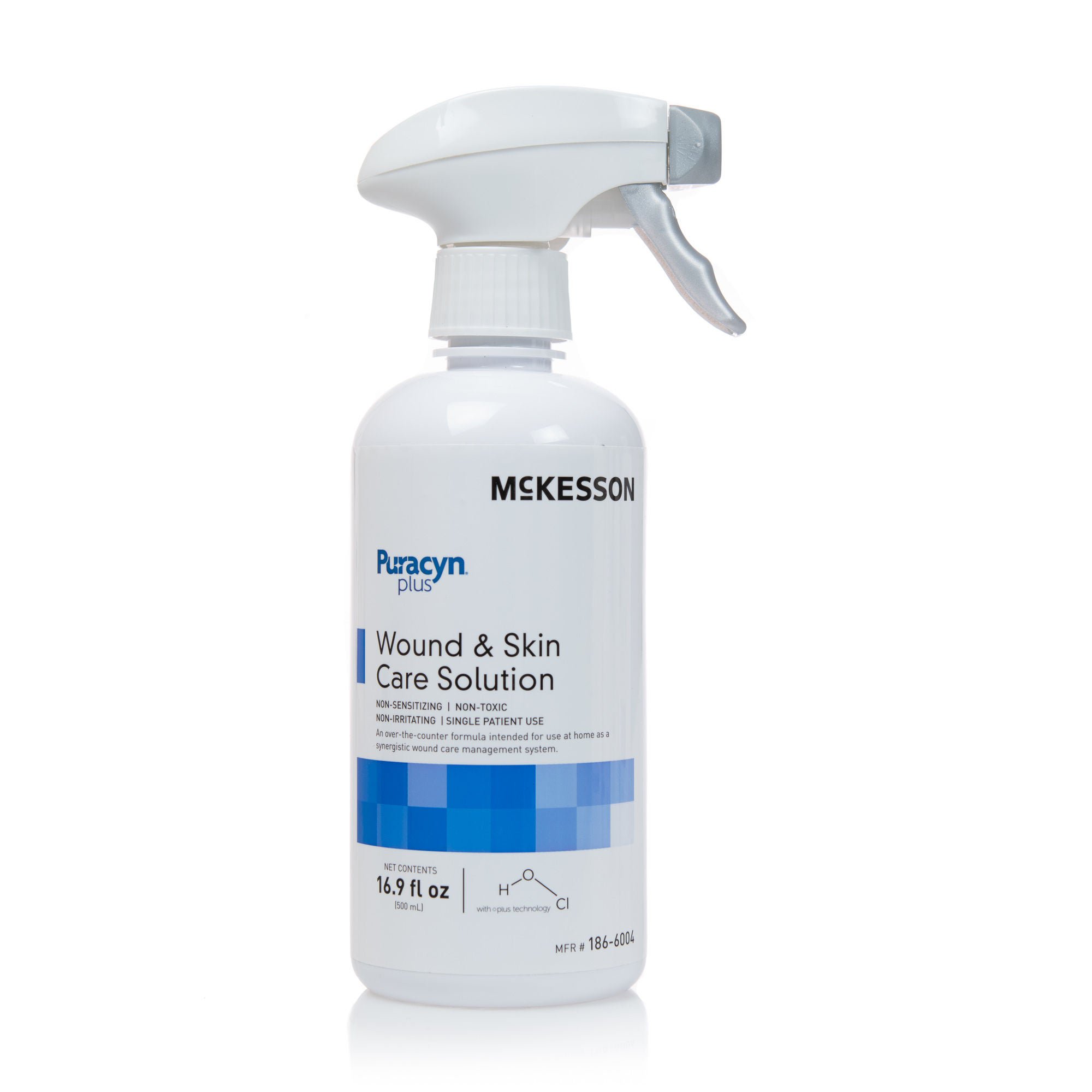 McKesson Puracyn® Plus Wound Irrigation Solution, 16.9-ounce Spray Bottle