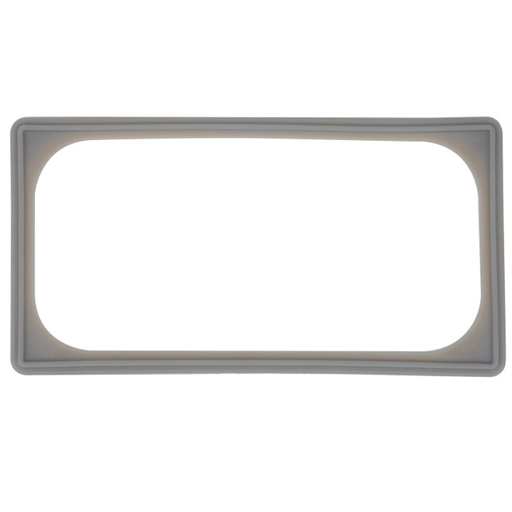 Third-size high-temperature silicone pan band in gray