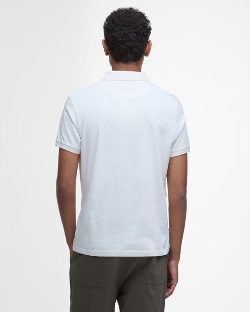 Tothill Tailored Polo Shirt Antique White