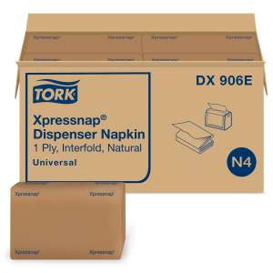 Tork, N4 Xpressnap®, Napkins, 1 ply, Natural