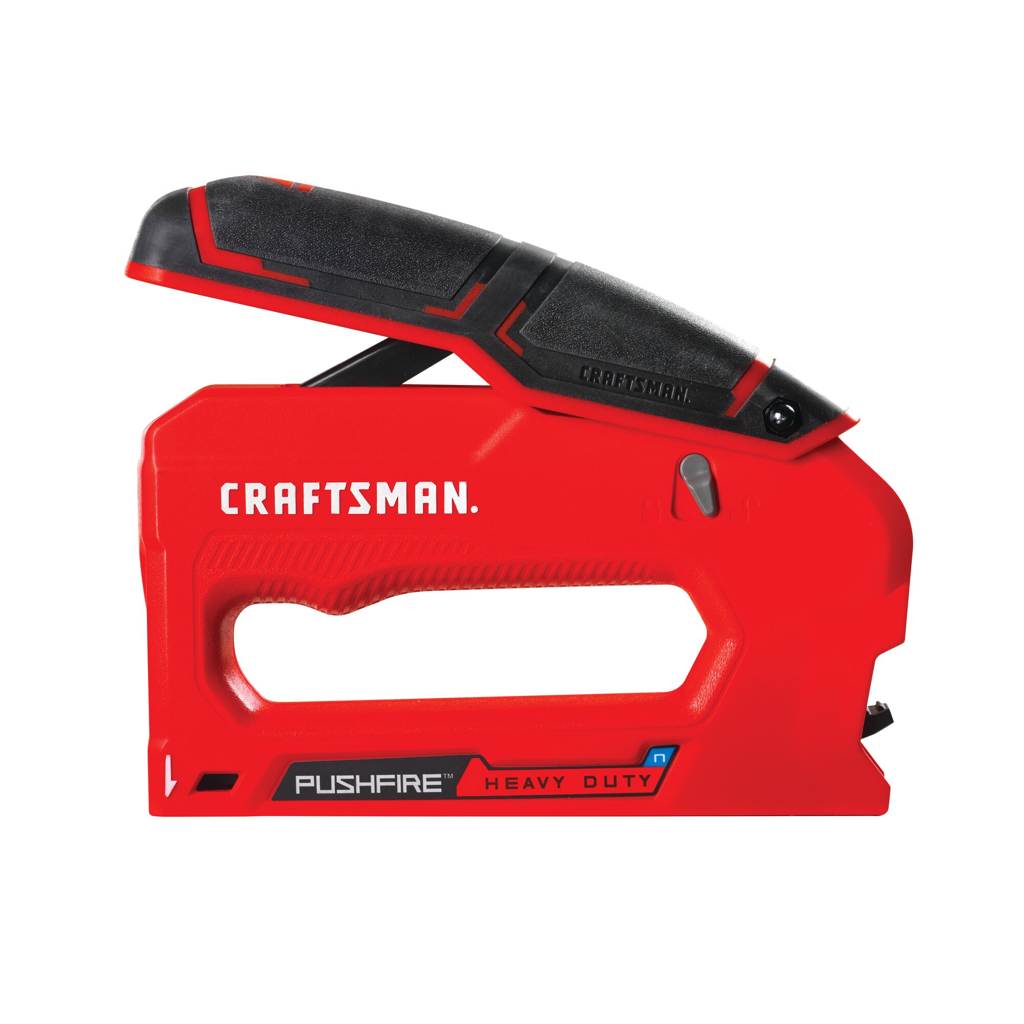 View of CRAFTSMAN Staplers on white background