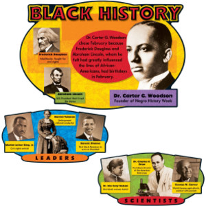 Black History Bulletin Board Set