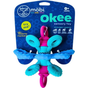Okee Sensory Activity Toy, Silicone Teething & Fidget Toy