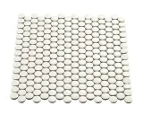 Multiplier White 3/4″ Penny Round Mosaic Glossy Multiplier White 3/4″ Penny Round Mosaic Glossy