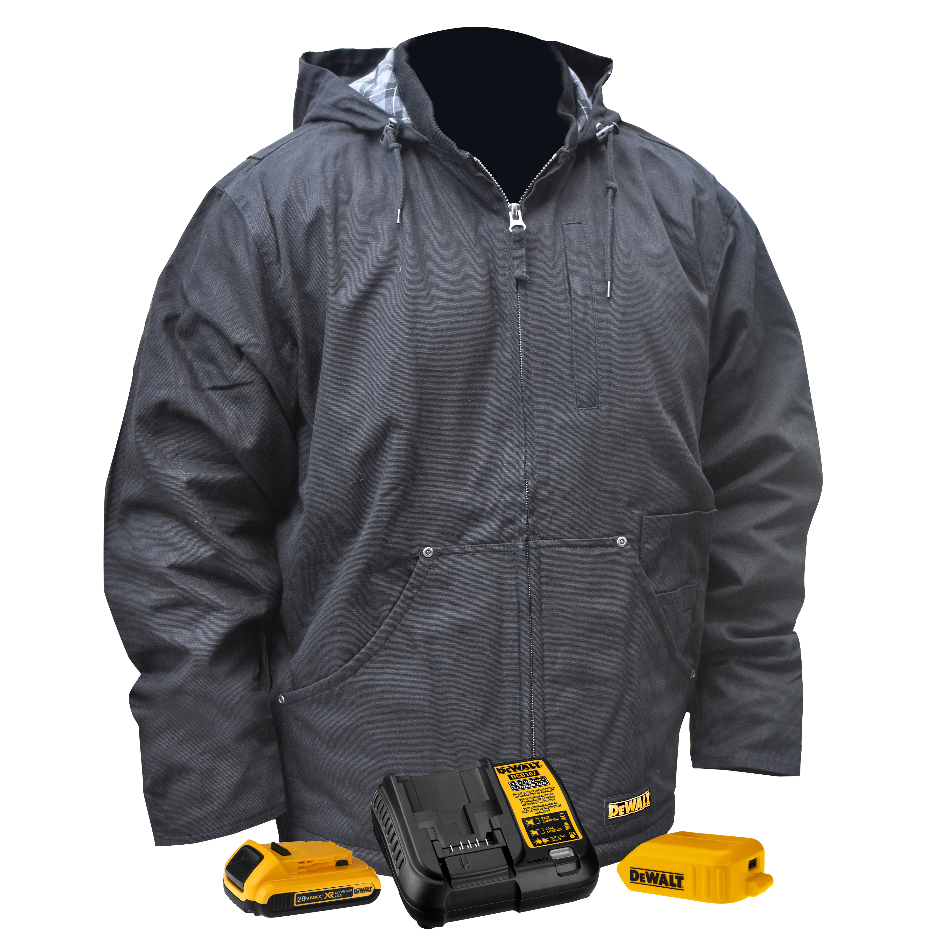 DEWALT® Men's Heated Heavy Duty Work Coat