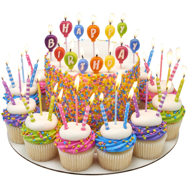 Happy Birthday Balloons Specialty Candles