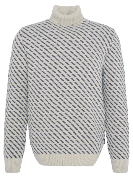 Maglione Masham a collo alto con risvolto Maglione Masham a collo alto con risvolto