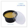 Boardwalk, Soufflé/Portion Cup Lids, Fits 1.5 oz and 2 oz Portion Cups, Clear