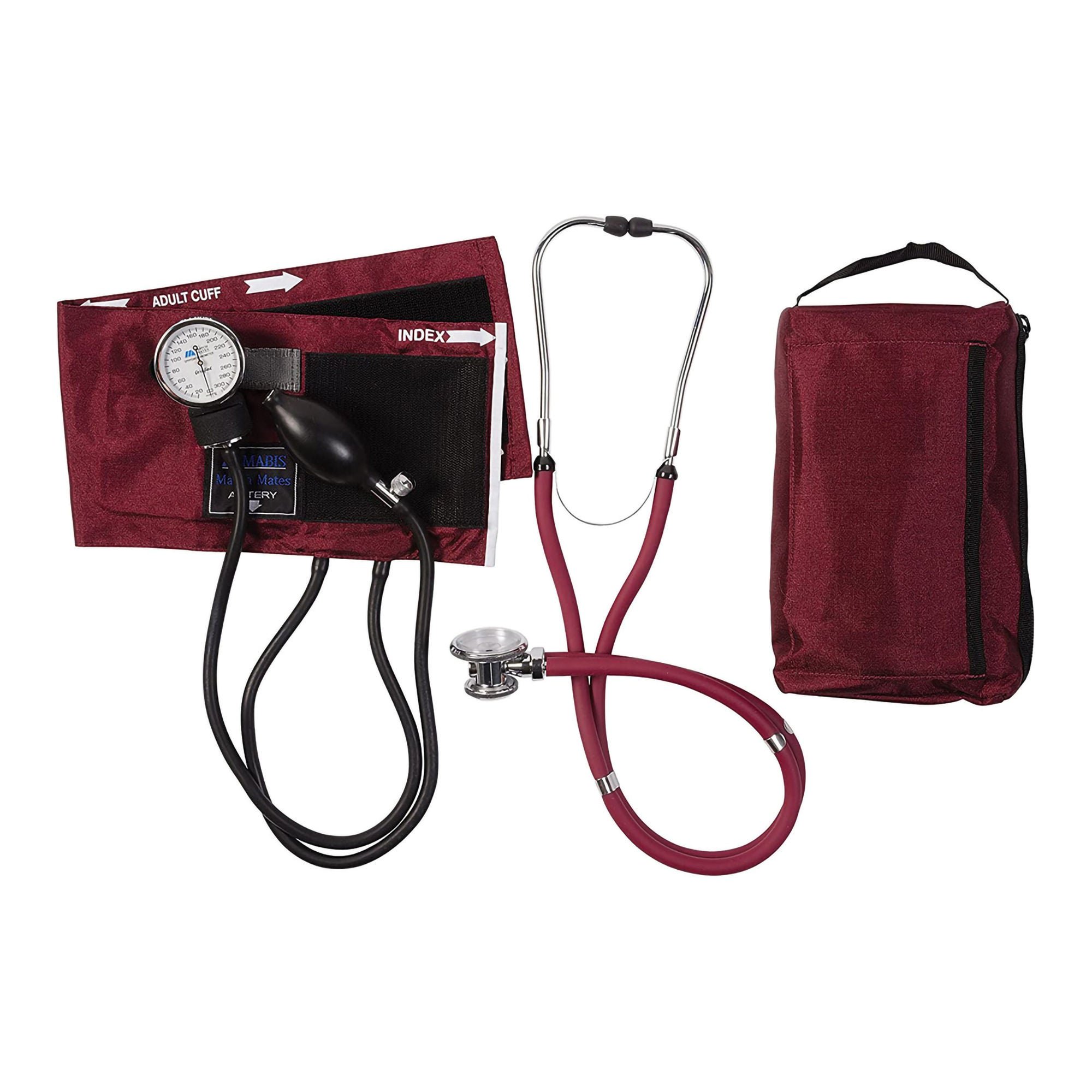 Mabis® MatchMates Aneroid Sphygmomanometer and Stethoscope Blood Pressure Kit
