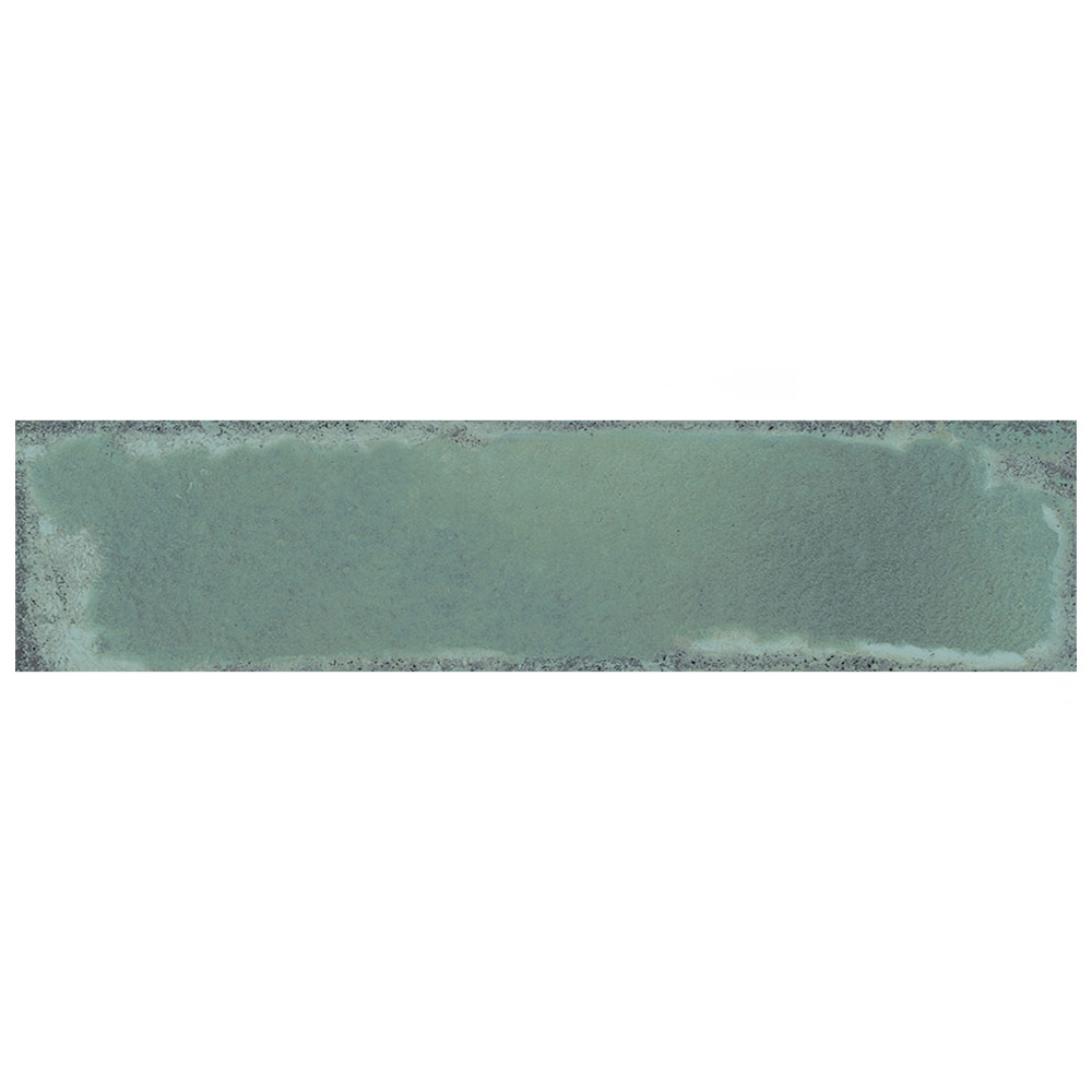 Luca Jade with Antimicrobial Glaze 3-1/8 in. x 12-3/8 in. Ceramic Wall Tile
